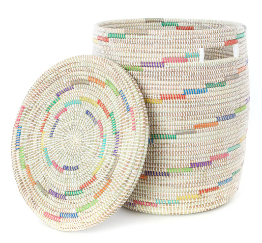 Sugar Swirl Flat Lid Basket