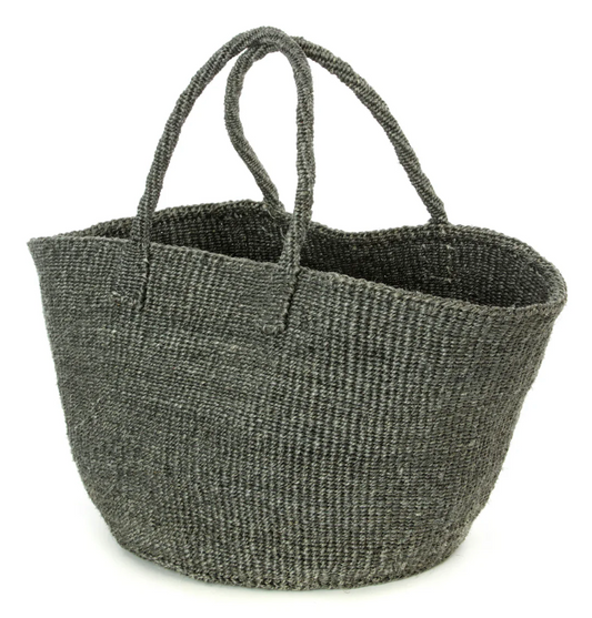 Gray Sisal Tote from Kenya