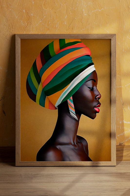 'Aja' Canvas Art by HeadWrapped
