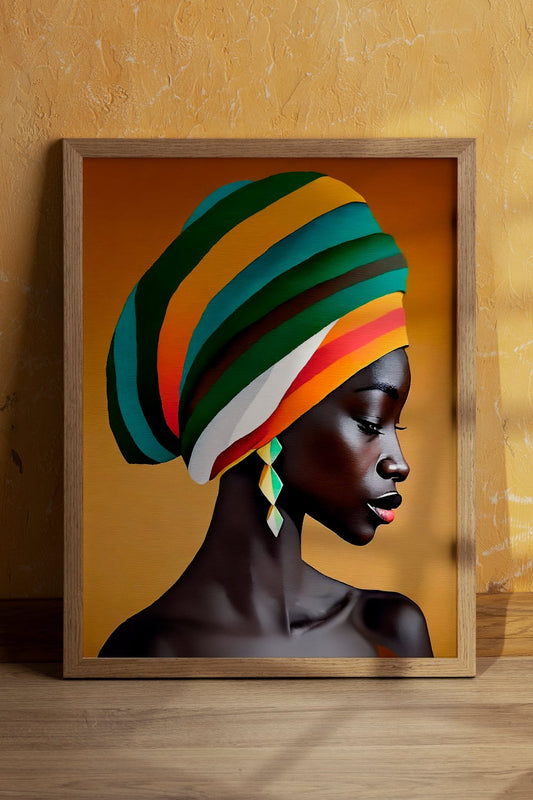 'Xola' Canvas Art by HeadWrapped