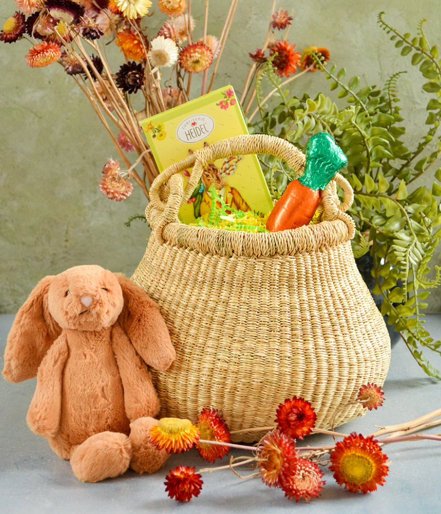 All Natural Baby Kettle Basket from Ghana