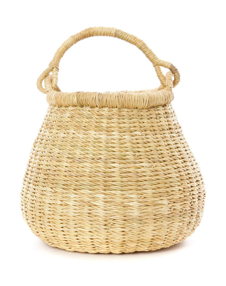 All Natural Baby Kettle Basket from Ghana