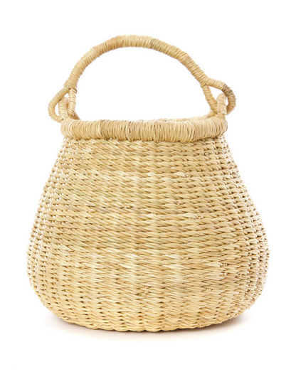 All Natural Baby Kettle Basket from Ghana