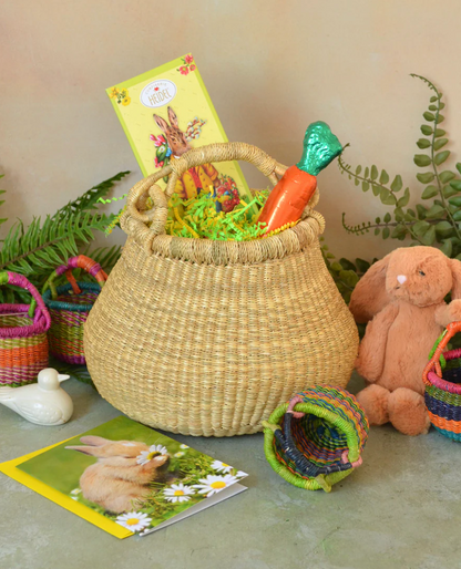 All Natural Baby Kettle Basket from Ghana