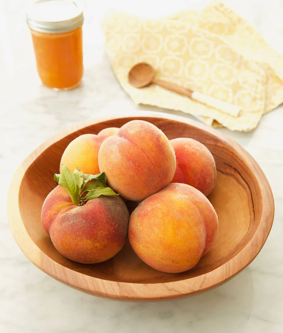 Hand Carved Wild Olive Wood Serving Bowl from Kenya
