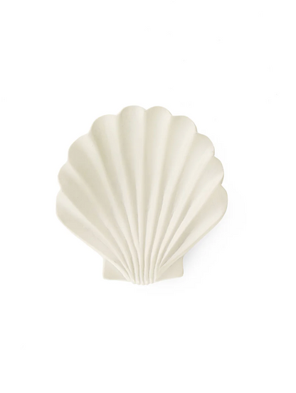 All Natural Soapstone Scallop Shell Dish from Kenya