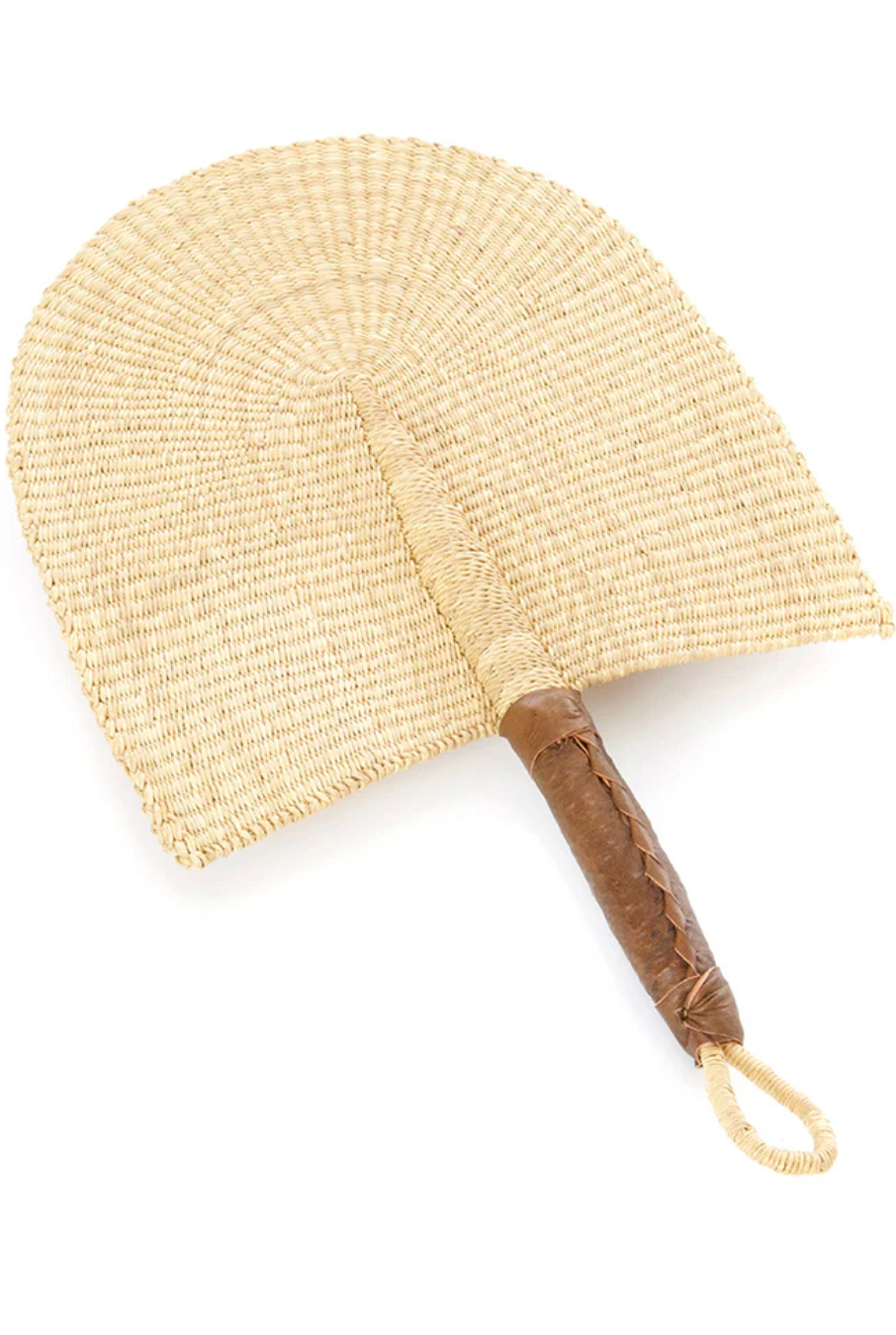 All Natural Elephant Grass Hand Fan from Ghana