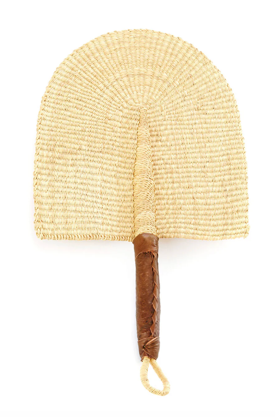 All Natural Elephant Grass Hand Fan from Ghana