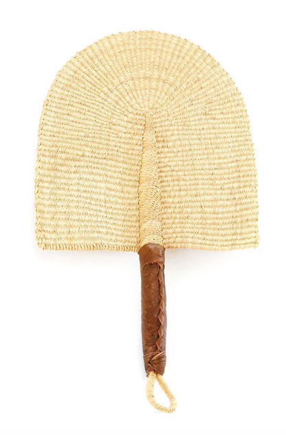 All Natural Elephant Grass Hand Fan from Ghana